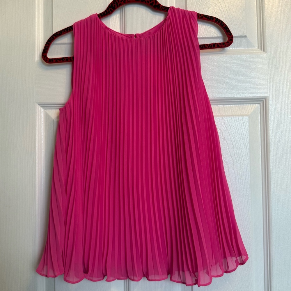 NWT J. Crew pleated top size XS